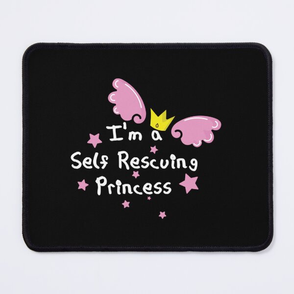 Item preview, I_m a self-rescuing princess Fitted designed and sold by Thingamabobb.