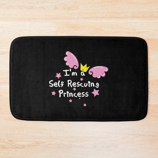 Item preview, I_m a self-rescuing princess  Fitted  designed and sold by Thingamabobb.