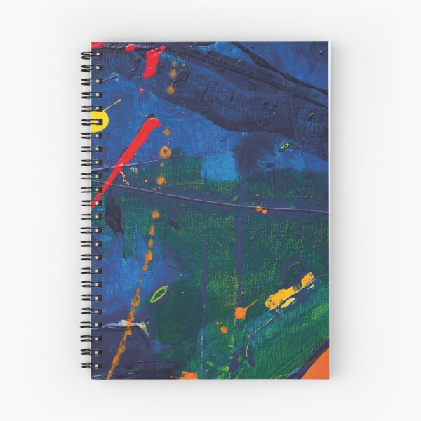 Item preview, Modern Aesthetic art pattern. Blue, red and yellow pastel painting. Liquid art designed and sold by AimiAesthetic.