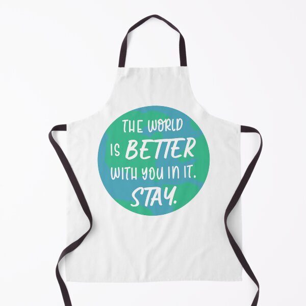 Item preview, The World is Better With You In It Help Mental Health Support Depression and Anxiety designed and sold by ichewsyou.