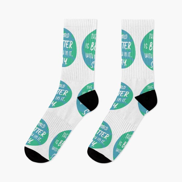 Item preview, The World is Better With You In It Help Mental Health Support Depression and Anxiety  designed and sold by ichewsyou.