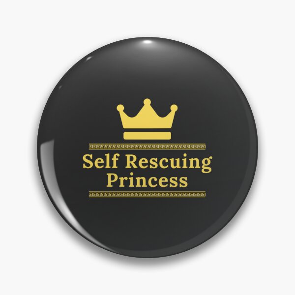 Item preview, SELF RESCUING PRINCESS            designed and sold by Thingamabobb.