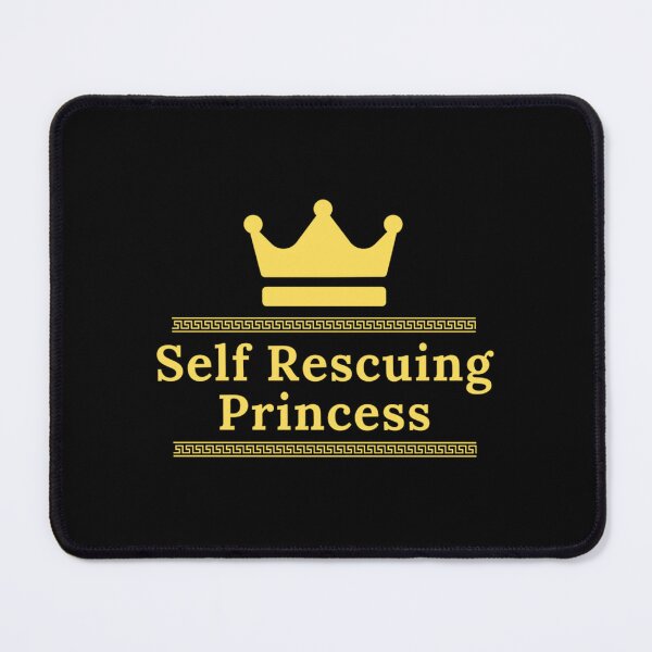 Item preview, SELF RESCUING PRINCESS designed and sold by Thingamabobb.