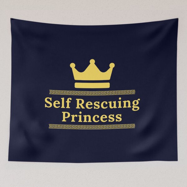 Item preview, SELF RESCUING PRINCESS            designed and sold by Thingamabobb.