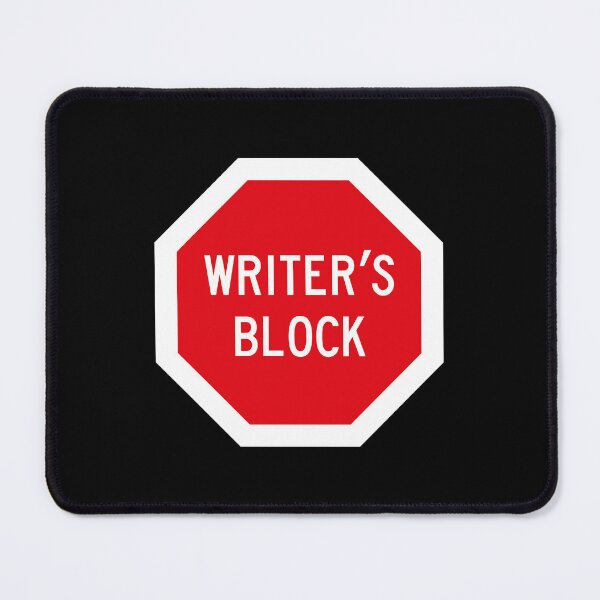 Item preview, Writer's Block warning sign designed and sold by sarkobang.