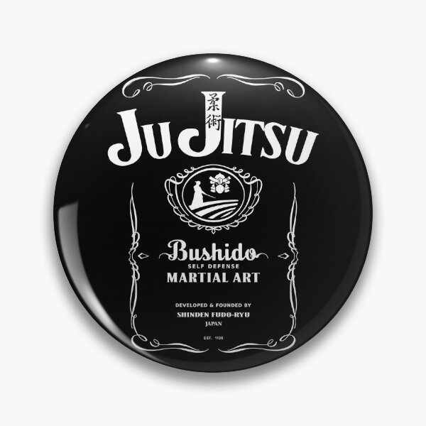 Item preview, Vintage Ju Jitsu Retro Martial Arts JiuJitsu Samurai Budo Design designed and sold by Zanshin-Art.
