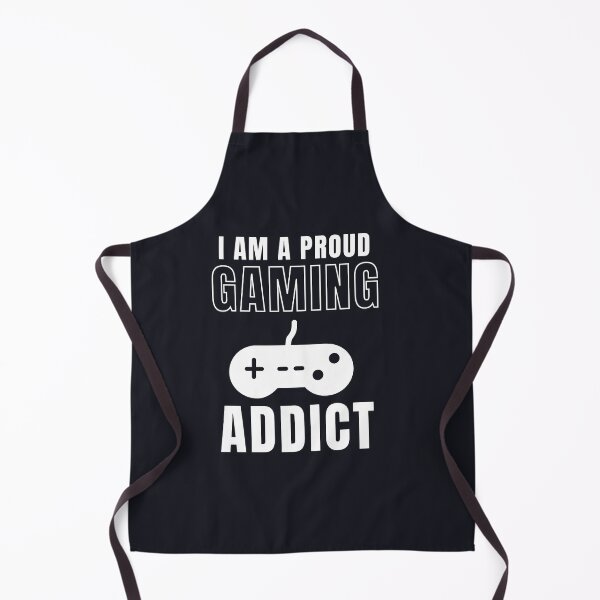 Item preview, I am a proud gaming addict white designed and sold by Creative Life.