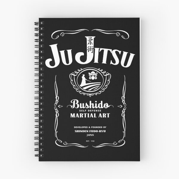Item preview, Vintage Ju Jitsu Retro Martial Arts JiuJitsu Samurai Budo Design designed and sold by Zanshin-Art.
