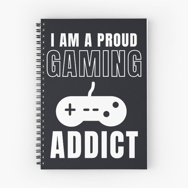 Item preview, I am a proud gaming addict white designed and sold by Creative Life.