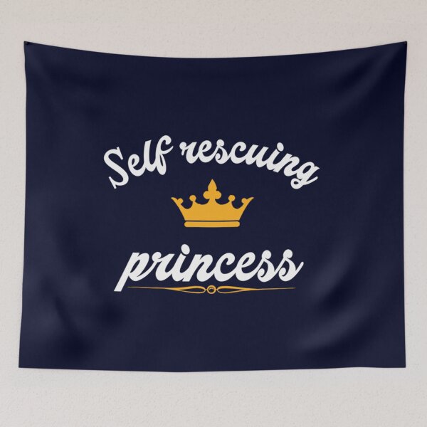 Item preview, self rescuing princess   designed and sold by Thingamabobb.