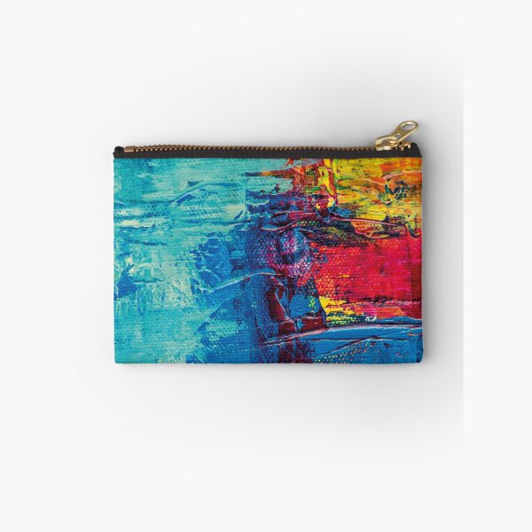 Item preview, Aesthetic art pattern. Blue and red pastel painting. Liquid art. Rasta designed and sold by AimiAesthetic.