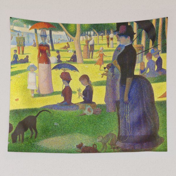 Item preview, Detail Georges Seurat's A Sunday on La Grande Jatte designed and sold by Kybruno's Creations.