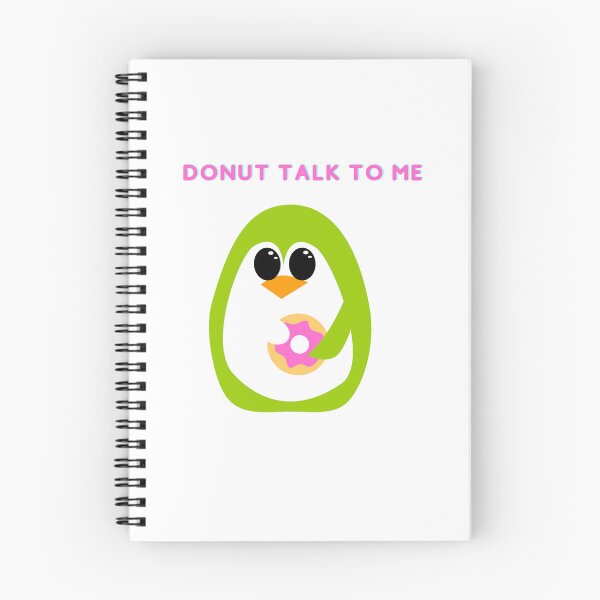 Item preview, Donut Talk To Me Cute Penguin T-Shirt designed and sold by IndreB.
