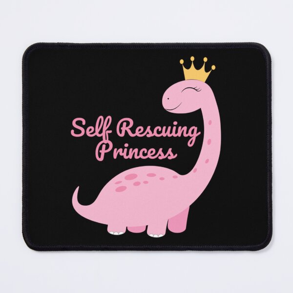 Item preview, self rescuing princess,funny designed and sold by Thingamabobb.