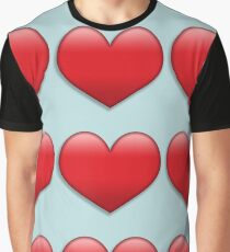 Heart Emoji Graphic T-Shirt