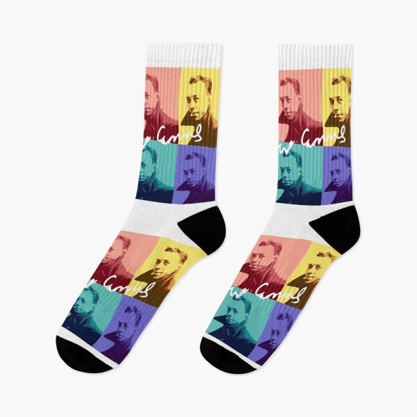Item preview, Philosopher Albert Camus pop art designed and sold by challengecafe.