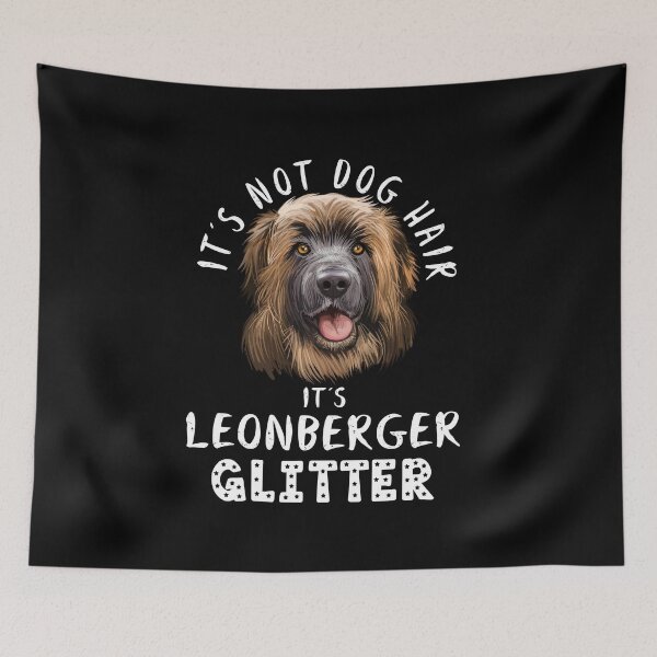 Item preview, It's not dog hair it's LEONBERGER glitter funny dog quote designed and sold by theshirtinator.