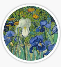 Van goghs Iris' Sticker