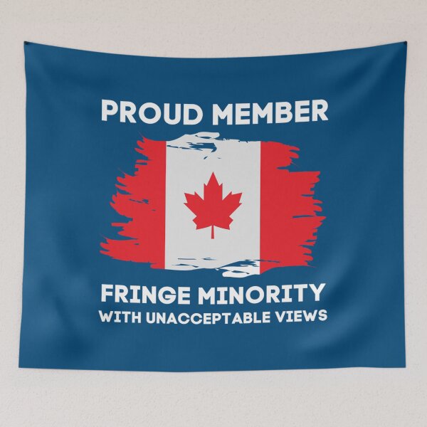 Item preview, Funny Proud Member Of A Small Fringe Minority With Unacceptable Views Gift For The Canadien designed and sold by ShirtLoaff.