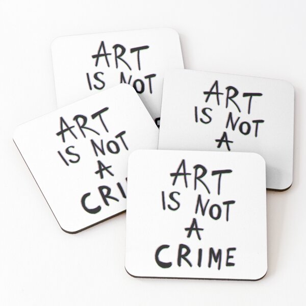 Item preview, Art is not a crime. designed and sold by ventumpluviam.