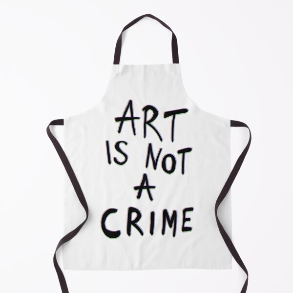 Item preview, Art is not a crime. designed and sold by ventumpluviam.
