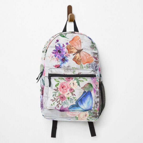 Item preview, Pastel Watercolor Flowers on Gray Brick designed and sold by tomorrowsart.