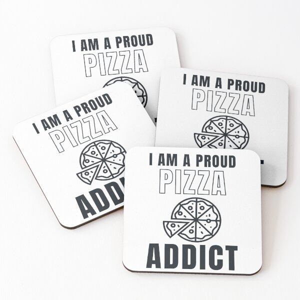 Item preview, I am a proud Pizza addict designed and sold by Creative Life.