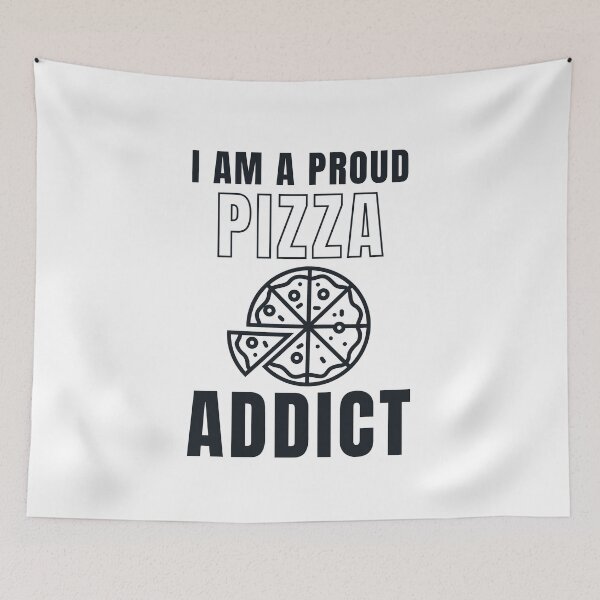 Item preview, I am a proud Pizza addict designed and sold by Creative Life.