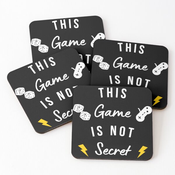 Item preview, This Game Is Not Secret designed and sold by jothi-designers.