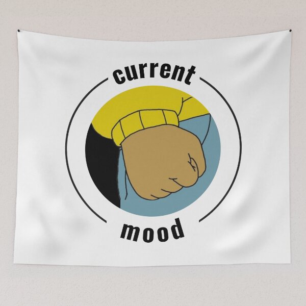 Item preview, Arthur Fist Meme Current Mood Angry Arthur Funny designed and sold by ladylaughprints.