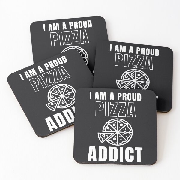 Item preview, I am a proud Pizza addict designed and sold by Creative Life.
