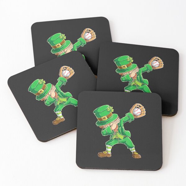 Item preview, Dabbing Leprechaun Baseball St Patricks Day Boys Men Sports designed and sold by marcipattysk1i.