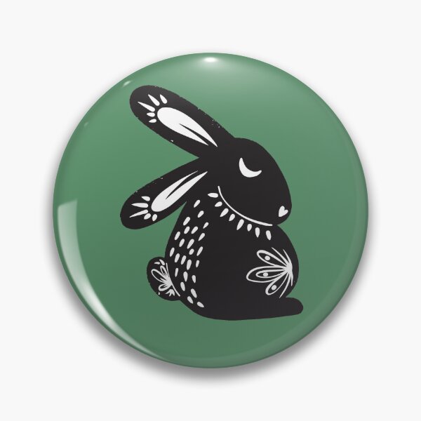 Item preview, Black Flower Bunnies designed and sold by CameleonDesign.