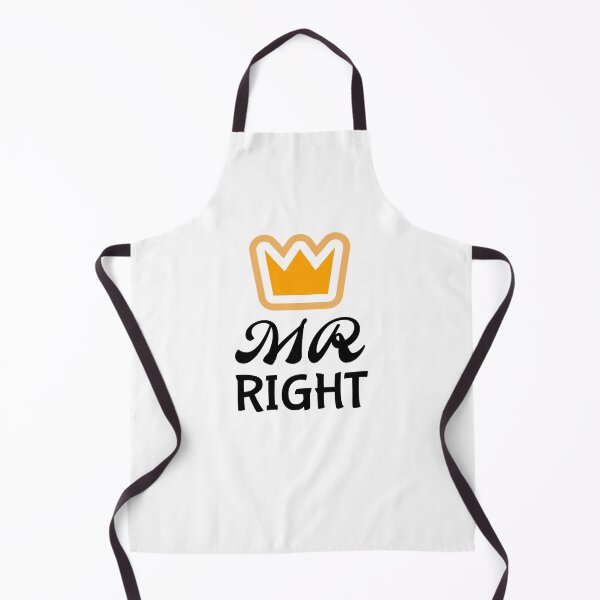 Item preview, MR. Right .. MRS. Always Right designed and sold by ThinkAndReflect.