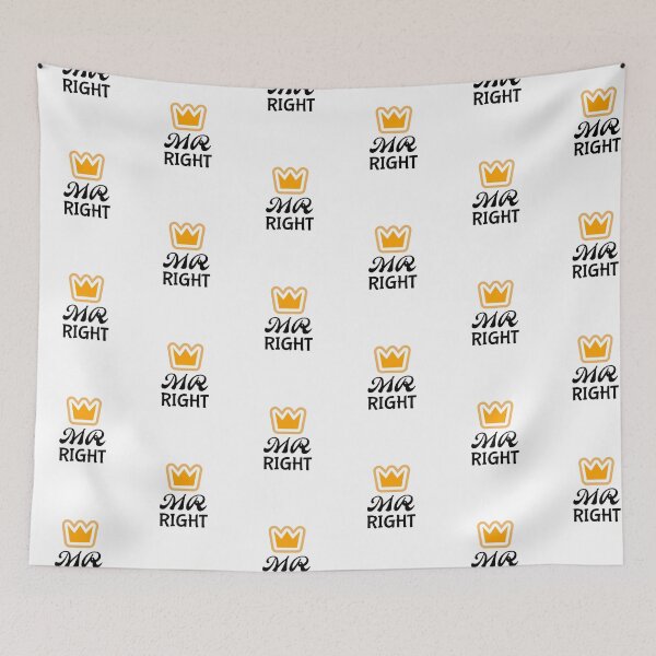 Item preview, MR. Right .. MRS. Always Right designed and sold by ThinkAndReflect.