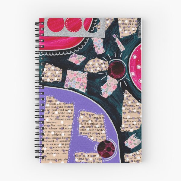 Item preview, painting and collage designed and sold by artelierceline.