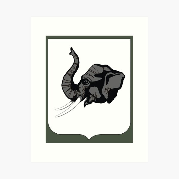 64th Armor Regiment - US Army Art Print