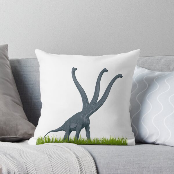 Item preview, Three-necked dinosaur (grass edition) designed and sold by CosmicStory.