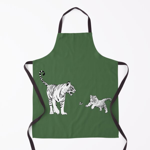 Item preview, A Tiger Watching its Cub Playing with a Butterfly designed and sold by Arkneer.