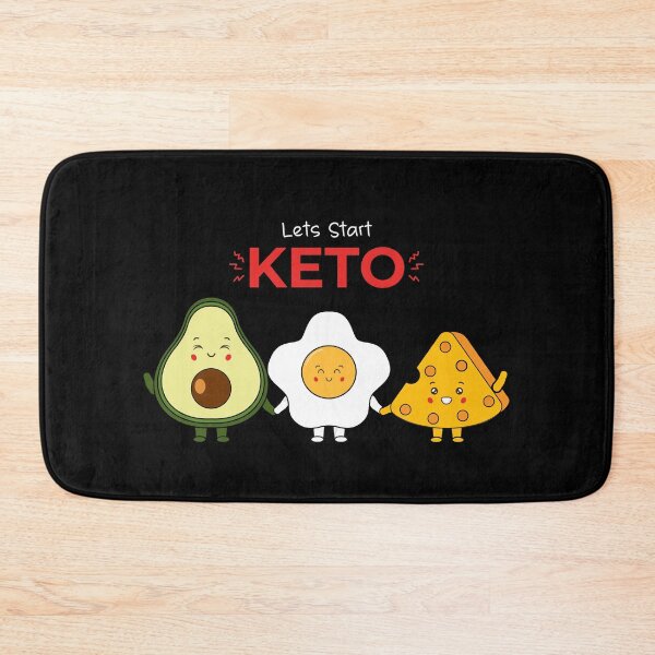 Item preview, Kawaii Keto - vocado, egg and cheese designed and sold by ProtonProject.