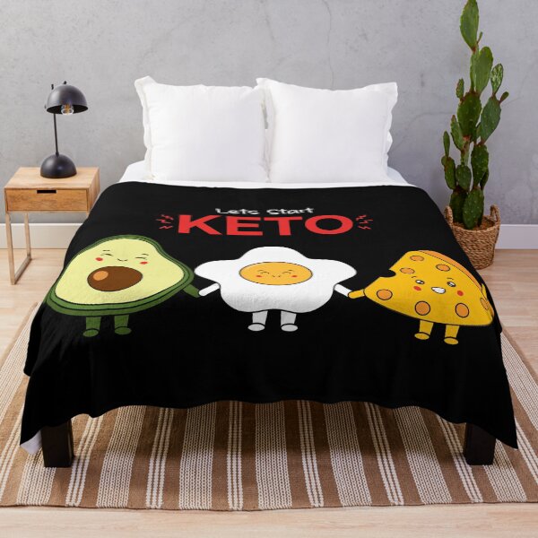 Item preview, Kawaii Keto - vocado, egg and cheese designed and sold by ProtonProject.
