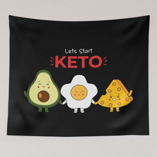 Item preview, Kawaii Keto - aguacate, huevo y queso designed and sold by ProtonProject.