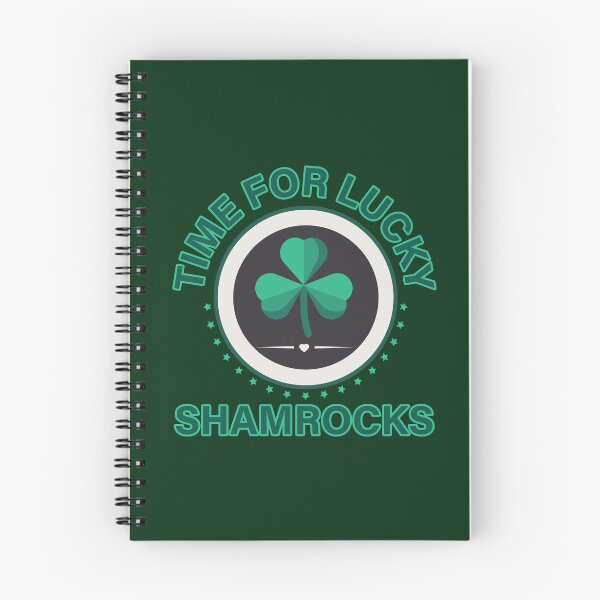Item preview, Time for lucky Shamrocks three leaf clover designed and sold by onzpacesdesign.