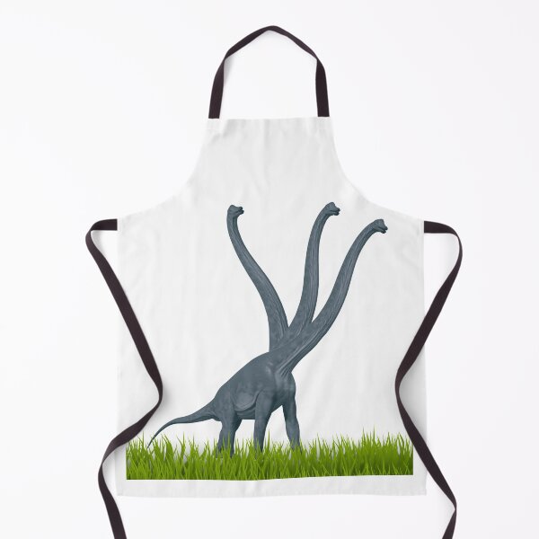 Item preview, Three-necked dinosaur (grass edition) designed and sold by CosmicStory.