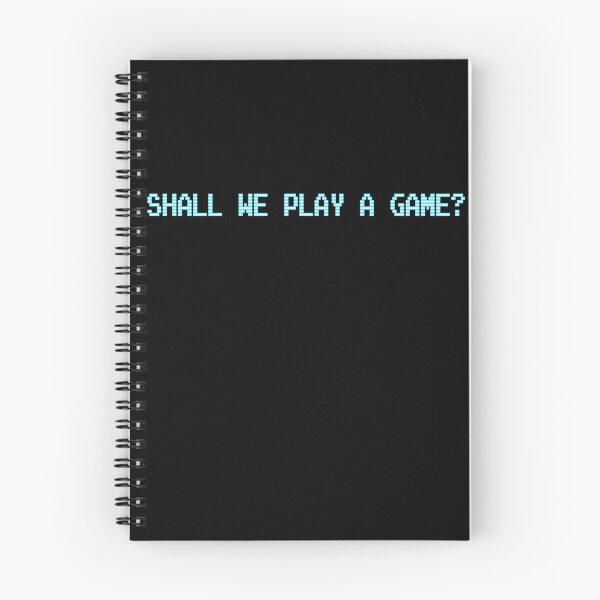 Item preview, Shall We Play a Game? designed and sold by Meta Cortex.