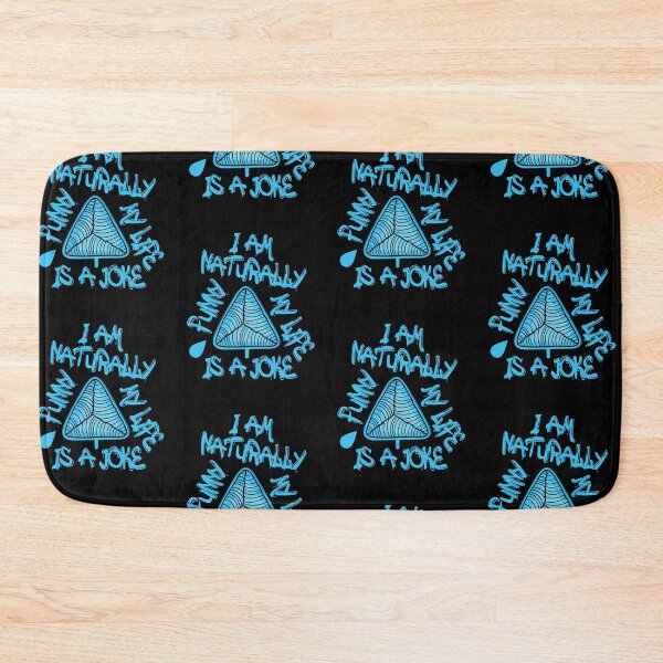 Item preview, I Am Naturally Funny My Life Is A Joke,Funny Joke Quote,Blue Graffiti Design designed and sold by pedrored369.