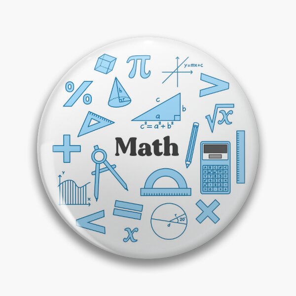 Item preview, Math Blue designed and sold by MadeByBeata.