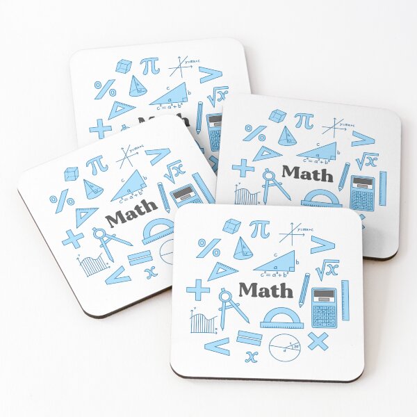 Item preview, Math Blue designed and sold by MadeByBeata.