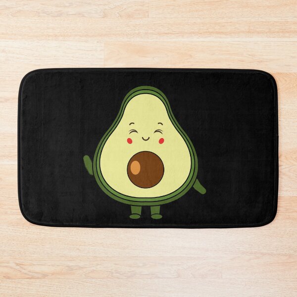 Item preview, Happy Kawaii Avocado designed and sold by ProtonProject.