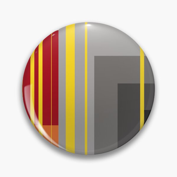 Item preview, Rectangles and Stripes in yellow grey designed and sold by Move-Art.